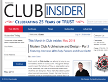 Tablet Screenshot of clubinsideronline.com